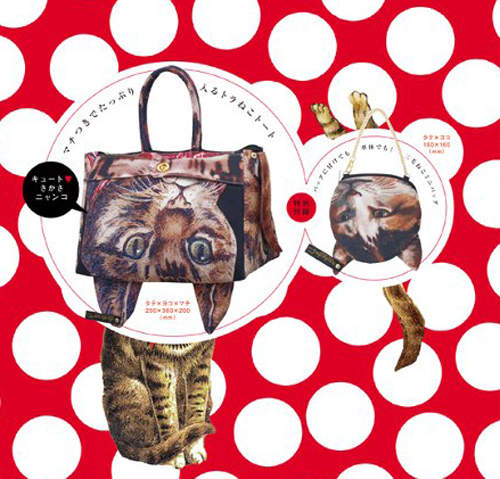 《貓臉包》日本超人氣貓主題包包登場～喵～！（我要！！）