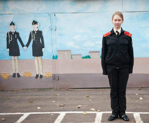 娃娃國 娃娃兵 金髮藍眼睛!莫斯科小小女兵的生活紀實 娃娃國 娃娃兵 金髮藍眼睛!莫斯科小小女兵的生活紀實