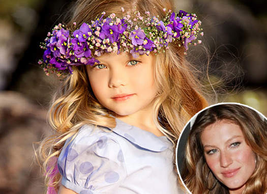 超模血統？《吉賽兒邦臣》5歲的蘿莉外甥女