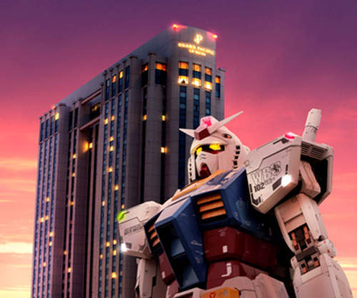 鋼彈主題套房 六月底就衝去台場美麗殿飯店住一晚吧! 鋼彈主題套房 六月底就衝去台場美麗殿飯店住一晚吧!