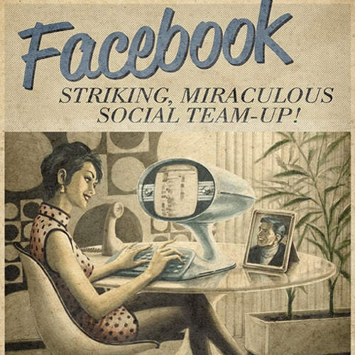 如果60年代出現這些社群網站的話…… 如果60年代出現這些社群網站的話……