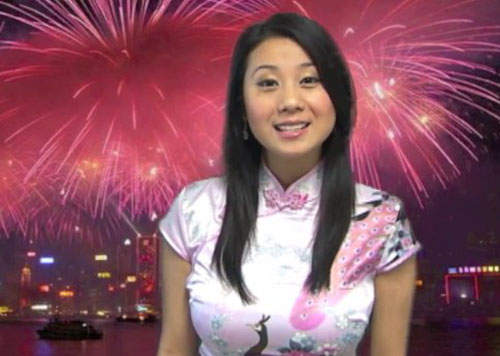 安靜！新年好姐姐 薛樂 現在要敎大家唱歌嚕