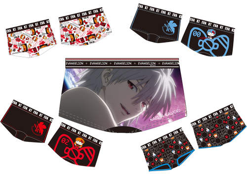 《福音戰士凱蒂貓內褲》EVA × HELLO KITTY 新款女生內褲～亮點是！？