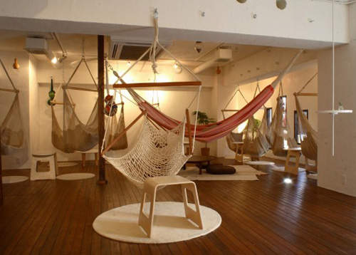 《吊床咖啡廳》(ゝω・)快來悠悠晃晃的渡過下午茶時光吧～