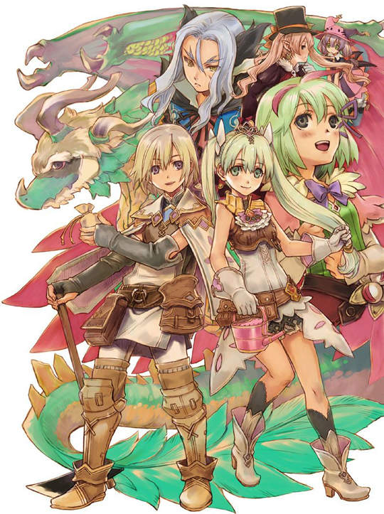 N3DS《符文工廠4》 種田x打怪x談戀愛～好忙啊★