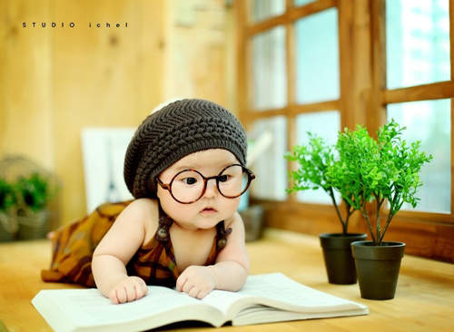 韓國小孩寫真潮！媽咪～我是不是最可愛呀>W<