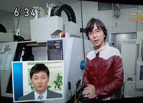 巴納比(的外套)現身NHK？！原來記者先生是同好