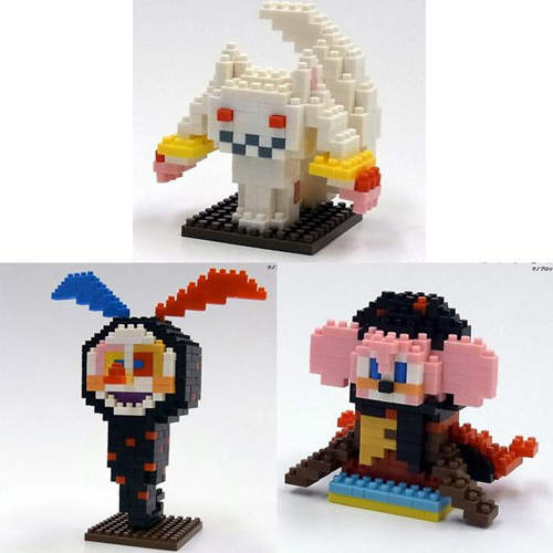 《魔法少女小圓nanoblock微型積木》快點組一個 QB ，然後毀掉他吧～～