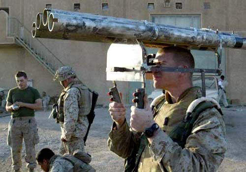 頭頂火箭筒　伊拉克武裝份子的創意自製武器