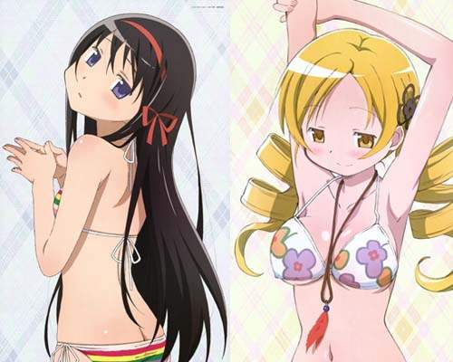 《魔法少女小圓》小焰＆學姊 新泳裝PVC登場