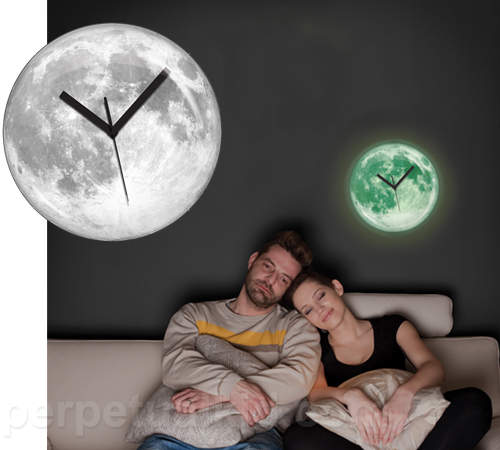 《夜光月亮時鐘》讓你在家抬頭就能看見月亮! 《夜光月亮時鐘》讓你在家抬頭就能看見月亮!
