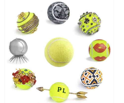 獨一無二的 2012 設計師款《美網造型網球》～