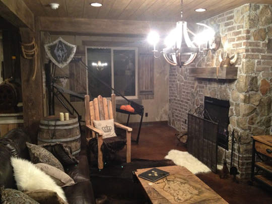 玩家打造《上古卷軸風格房間》儼然置身遊戲當中 玩家打造《上古卷軸風格房間》儼然置身遊戲當中