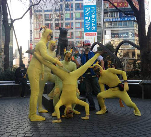 謎樣的皮卡丘集團　你確定小孩子看到不會被嚇哭嗎？