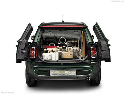 開著MINI送貨去！不只時尚也很實用喔～♥ 