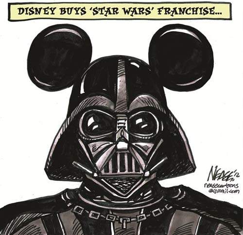 《星際迪士尼》迪士尼跟盧卡斯電影合體出全新「黑米奇武士」來囉~ 《星際迪士尼》迪士尼跟盧卡斯電影合體出全新「黑米奇武士」來囉~