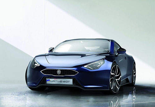 Exagon電動跑車《Furtive eGT》就算慢慢開也超帥氣～