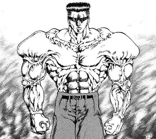 女生憧憬對象的體型～竟然會是「幽遊白書」裡的《戶愚呂 100 %》！？