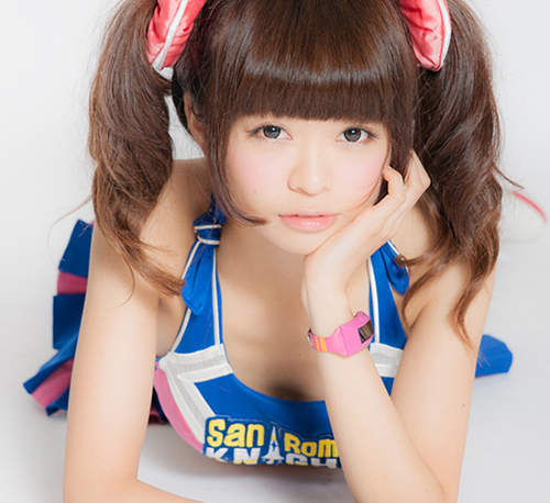 新潟美少女 永井亞子 雙馬尾綁起來也萌萌