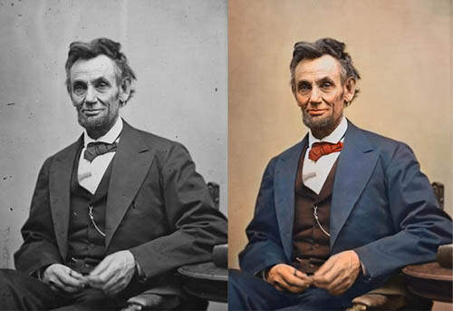 《歷史照片彩色化》鬼斧神工的著色技巧! 《歷史照片彩色化》鬼斧神工的著色技巧!