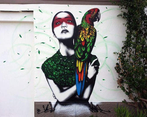 《人物街頭塗鴉》~用噴的也能這麼逼真 《人物街頭塗鴉》~用噴的也能這麼逼真