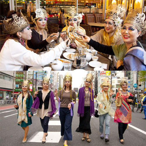 日本街頭《佛祖COSPLAY》集團出沒！大家都是佛心來著的？