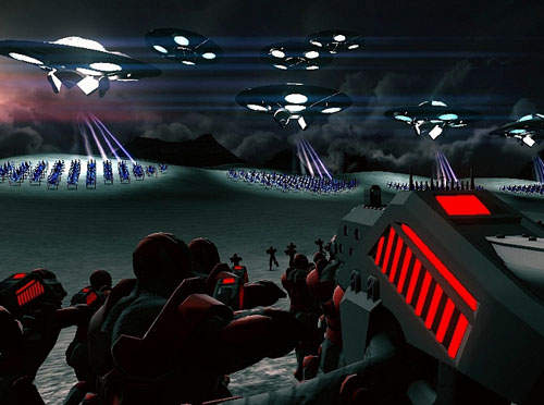 《Man vs Machine》創紀錄的千人FPS射擊遊戲 《Man vs Machine》創紀錄的千人FPS射擊遊戲