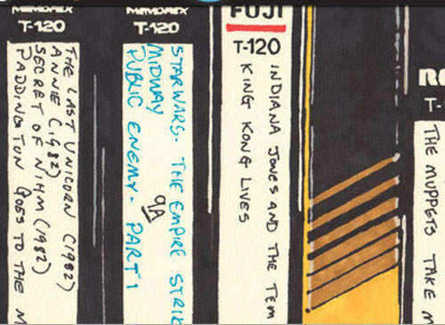 錄影帶造型殼 古早風格的懷舊風味 錄影帶造型殼 古早風格的懷舊風味