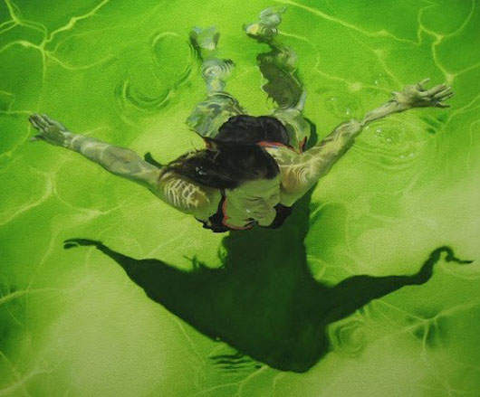 《水中圖畫》你相信這些水中女孩都是畫出來的嗎? 《水中圖畫》你相信這些水中女孩都是畫出來的嗎?