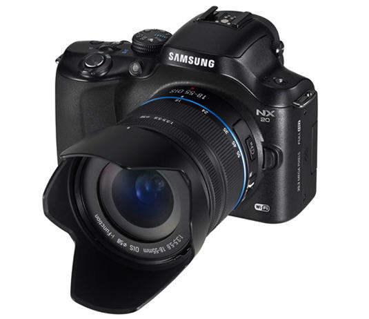 三星新一代旗艦 「智慧型」無反單眼《Samsung NX20》正式出場亮相囉！