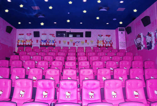 《Hello Kitty電影廳》讓人完成想跟 Kitty 貓看場電影的美夢♥