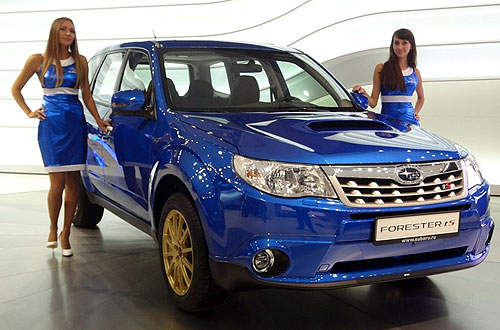 森林人也可以很兇！速霸陸Forester tS現身莫斯科