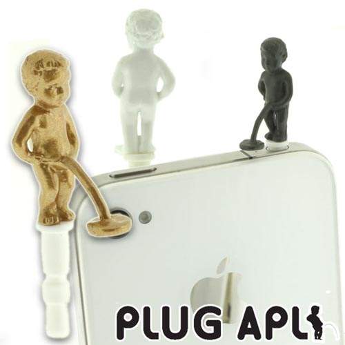 小便小僧耳機孔裝飾!去吧~毀滅的噴射白… 小便小僧耳機孔裝飾!去吧~毀滅的噴射白…