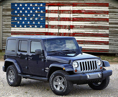 最愛國的吉普車！Jeep Wrangler Freedom Edition亮相～