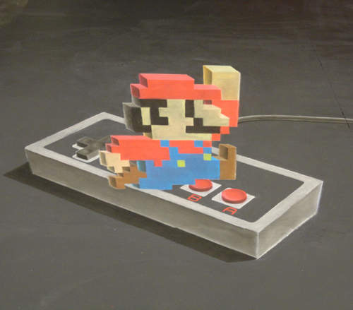 超立體《3D地板繪瑪莉歐》跳出來啦! 超立體《3D地板繪瑪莉歐》跳出來啦!