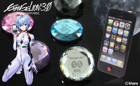 《福音戰士》亮晶晶iPhone按鈕貼~ 《福音戰士》亮晶晶iPhone按鈕貼~