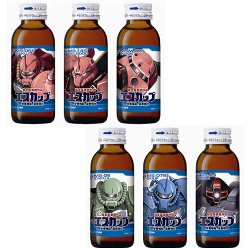 《薩克飲料》提神飲料跟鋼彈的玩美結合～♫