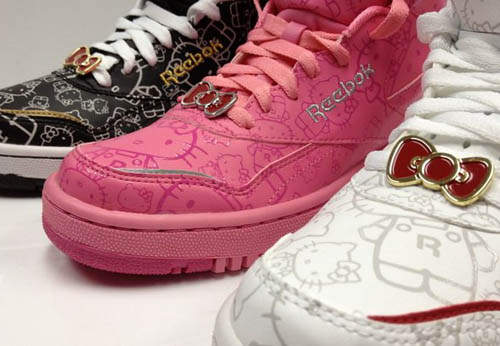 Reebok x Hello Kitty 聯名限量鞋款~ 2012 年繼續大曬可愛♥ Reebok x Hello Kitty 聯名限量鞋款~ 2012 年繼續大曬可愛♥