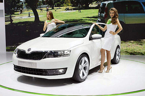 Skoda新同學年底和大家見面～要記得它叫Rapid喔！