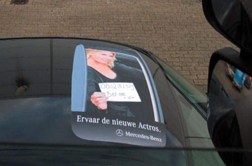 這麼討卡車運將們歡心的廣告！要叫人怎麼好好開車啦 (？o？)