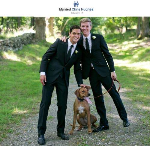 臉書創辦人與男友完婚 Mark也悄悄送上禮物? 臉書創辦人與男友完婚 Mark也悄悄送上禮物?