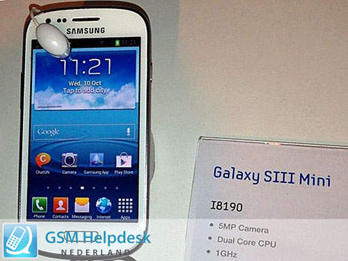 三星《迷你Galaxy S3 mini》發表前夕 最新真機照搶先看