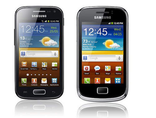 三星搶先公布最新款手機續作《Galaxy Ace 2 》和《 Galaxy mini 2》