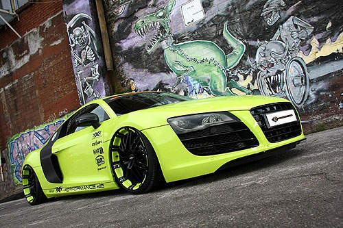 XXX上身?!Audi R8變得又嗆又辣~♥ XXX上身?!Audi R8變得又嗆又辣~♥