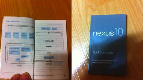  谷哥首台10吋平板《Nexus 10》獨家「真機圖」外觀搶先曝光！？