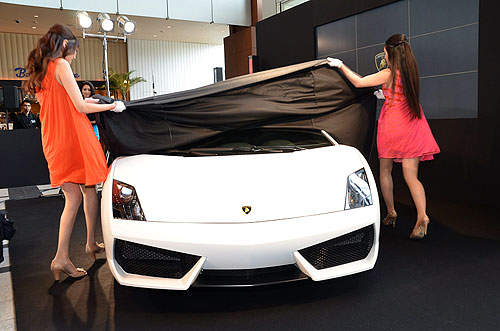 Lamborghini Gallardo日本限量版！來看和牛流口水吧～♥