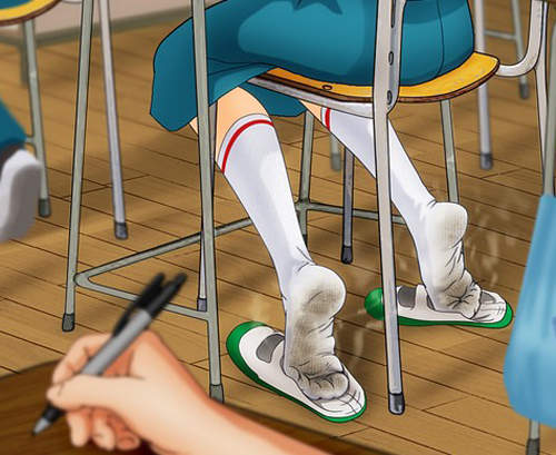 《女子高中生的腳臭味香水》!?是什麼味道…… 《女子高中生的腳臭味香水》!?是什麼味道……