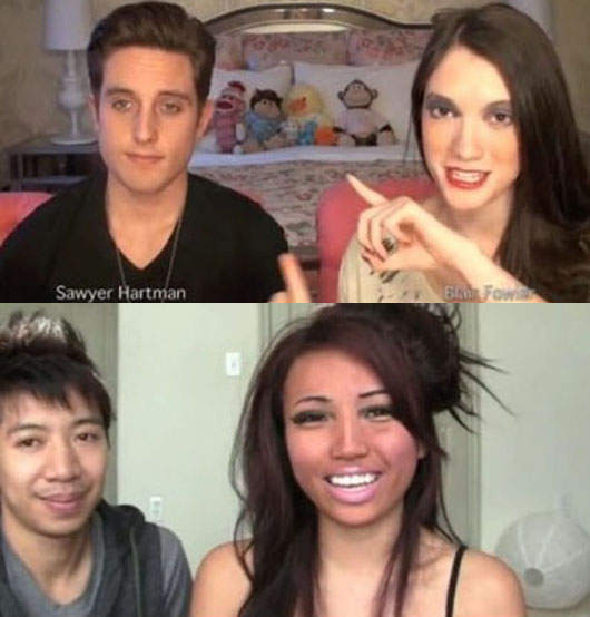 《男朋友化妝術》說不定男朋友幫妳化妝就會變成這個樣子喔XD