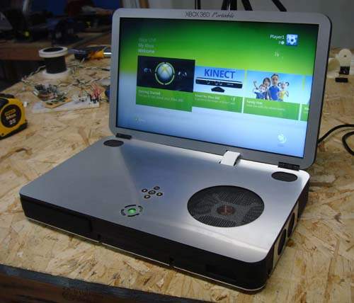 狂人自製《Xbox 360遊戲筆電》讓你不用宅在家也能玩Xbox遊戲 狂人自製《Xbox 360遊戲筆電》讓你不用宅在家也能玩Xbox遊戲