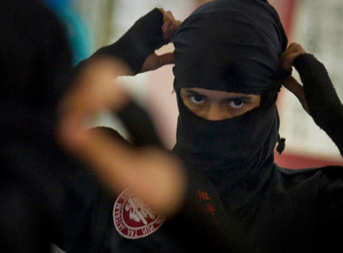 伊朗的女忍者武道館　神秘的倩影刺客？